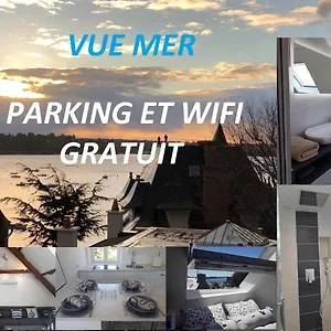 Appartement Logement Entier Malo Vue Mer, Proche Ferry, Commerces Et Plage Solidor 50 M, Saint-Malo